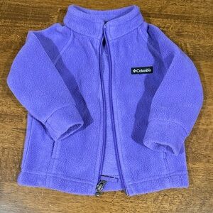 Columbia Vibrant Purple Fleece Jacket